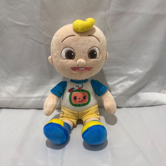 Just Play CoComelon JJ Plush Doll 2022 Recycled 14” Stuffed Toy Multicolor - Picture 2 of 8